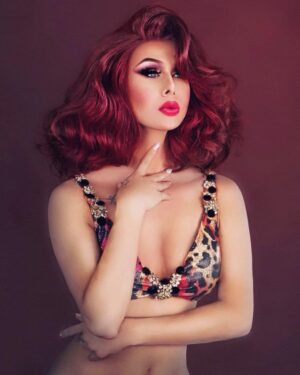Trinity the Tuck Instagram - TB to a few pictures I came across! I have so many studio pics and a lot of these were from my limited look books I came out with a few years ago! Photo credit @thedragphotographer @indigocapri hair @glitterbombwigs