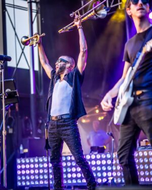 Trombone Shorty Instagram - Summer tour vibes captured by @nataleedehart #tour #livemusicphotography #nola 🎺