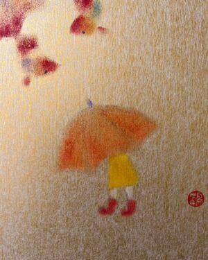 Tsurutaro Kataoka Instagram - ♦️雨降り♦️

#片岡鶴太郎#俳優#画家#ヨーギー#ヨガ#つるちゃん#オシャレ#古着#太田プロ#芸人#ぴよこちゃん#おでん芸#ものまね#ボクシング#ちょっちゅね#pm11時起き#肖像画シリーズ