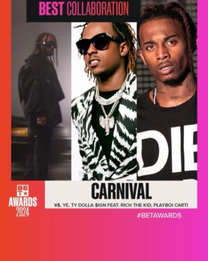 Ty Dolla Sign Instagram - Thank u for the nominations @bet 🤲🏾 

honored

🦅