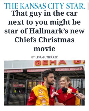 Tyler Hynes Instagram - Thanks to all the writers, publications, onlookers and local background artists who joined us for the fun we’ve had.  It’s not over, but we’re in the end zone ;) 

@chiefs ✖️ @hallmarkchannel 

#HolidayTouchdown : a chiefs love story

@hunterking @baderdiedrich @ed_begley_jr @megynpriceless @donnakelce @richardreihl @christine.ebersole.official @trey_smith @mecolehardman4 @avahunt @graciehunt @richardchristy1974 @kristychristyyy @slyjamesthecat @jennabhager @georgekarlaftis @clyde_22 @kcwolf @putchfilms @mrsjp24 @candicemeghan @lhdhallmark @laraekrug @rikertd @anniehowellpr @poperandy @therealstathos @mrsjennylatz @kimkruse06