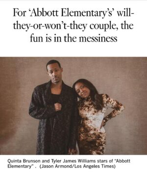 Tyler James Williams Instagram - Thank you @latimes 🖤
Styled by: @ilariaurbinati in @missoni
Grooming: @crazysexybeautifoe