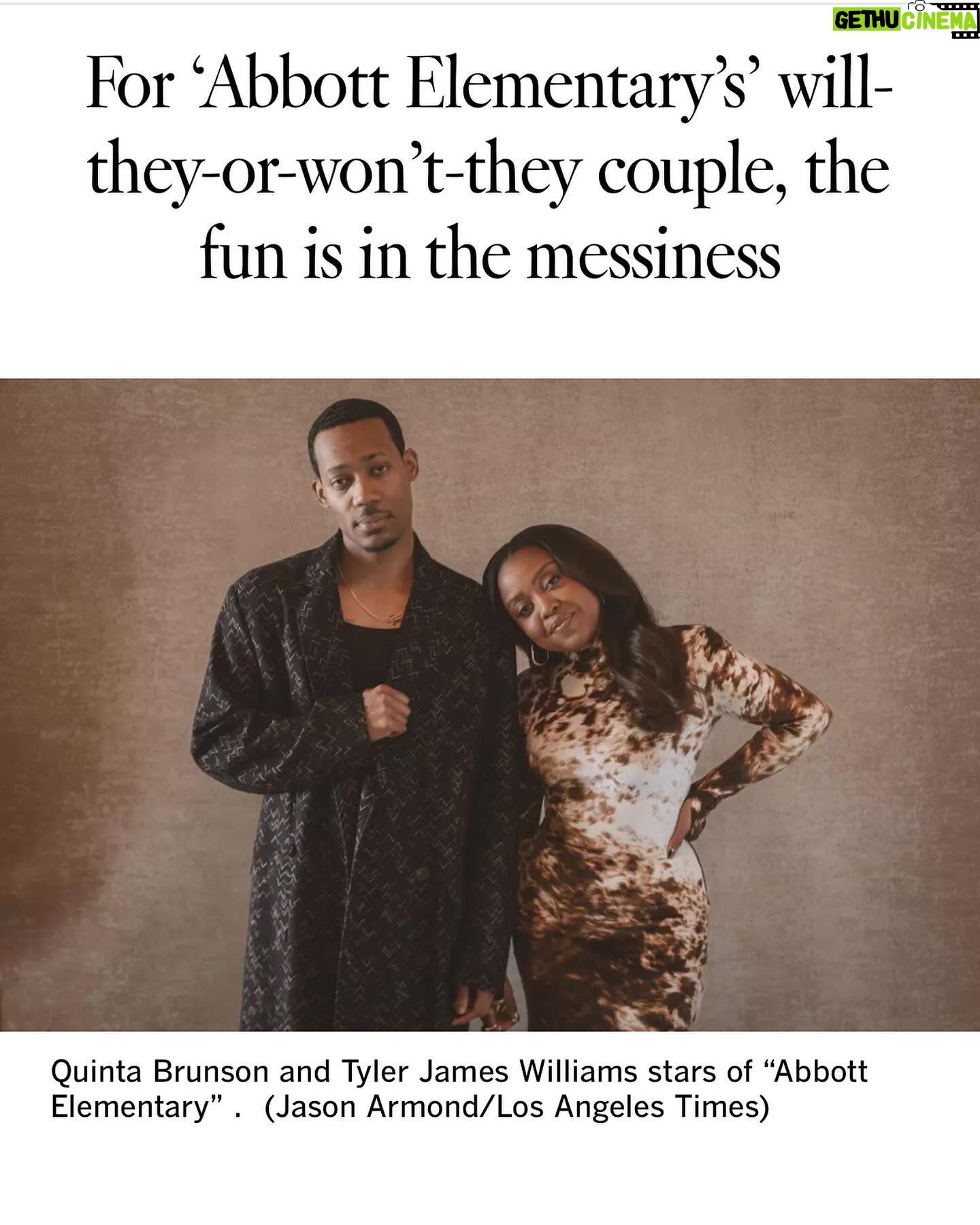 Tyler James Williams - 3 Likes - Thank you @latimes π€
Styled by: @ilariaurbinati in @missoni
Grooming: @crazysexybeautifoe