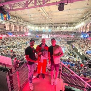 Tyson Lynch Instagram - Blessed and grateful to God to be a year older!🙏🏻❤️🔑 Cheers a few of best matees Ramy, Wally and my kawan. It was cool watching basketball in beautiful Melbourne together!