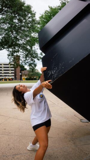 University of Michigan Instagram - Sydney’s editing is mid at best… no 🧢