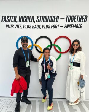 Upasana Kamineni Instagram - #jeetkiaur all the best #teamindia 
@pvsindhu1 you are a true rock star. 
@weareteamindia @olympics