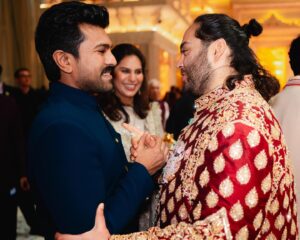 Upasana Kamineni Instagram - Dearest Anant and Radhika,

Congratulations and best wishes on your beautiful journey together.

Anant, your big heart has touched us all. 
Neeta ji, the way you showcased the Indian culture of welcoming a daughter into the family has set an example for the rest to follow. 
Mukesh ji, we are truly inspired to your exceptional hospitality and humility. 

Warm Regards ,

Upasana & Ram Charan