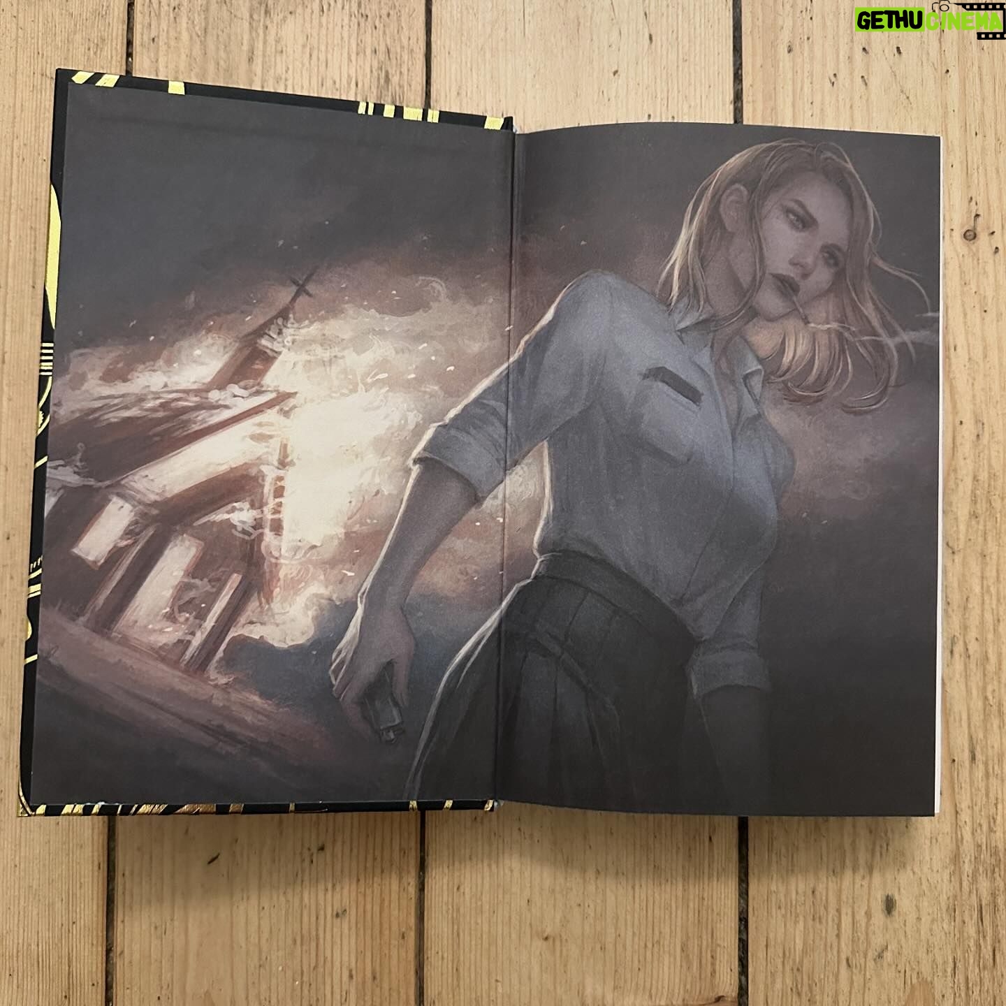 V. E. Schwab - 31.1K Likes - Absolutely speechless.
Just received my copies of @illumicrate’s Monsters of Verity and it might be the prettiest thing I’ve ever seen.
With cover art by @coreybrickleyillustration, endpaper illustrations by @lenyan.art, and case design by @catrina_paints. I feel so incredibly lucky.