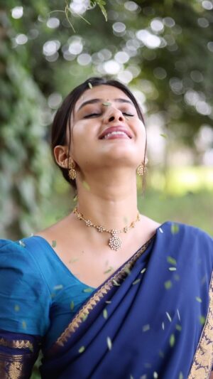 Vaishu Sundar Instagram - Costume : @gogarb_in 

Videography : @_1click_studio