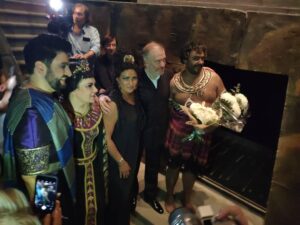 Valery Gergiev Instagram - Блистательный состав солистов представил оперу Джузеппе Верди «Аида» на Исторической сцене #MariinskyTheatre