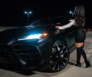 Valkyrae Instagram - Dream car acquired🥲🎉 uploaded the vlog getting my Lamborghini Urus!! Link in bio! 

I’m so thankful to those that have been around supporting all these years. I truly am so lucky and I’ll never take this life for granted. I absolutely have the best community, the best friends, the best team and the best mom and sister I could ever ask for. Thank you!!! What is life😭❤️