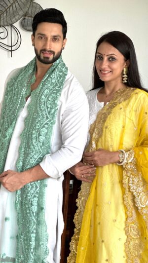Vandana Lalwani Instagram - RakshaBandhan Vibes ✨
•
•
Dupatta from @dupattabazaar 
•
•
#salmanshaikh #vandanalalwani #rakshabandhan #festival #indianfestival #indian #indianactors #brothersister #siblings #siblingmemes #jhanak #adityakapoor #starplus