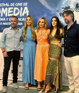 Vanesa Romero Instagram - Ayer presentamos #hotelbitcoinlapelicula en el #festivaldecinedetarazona  y no podemos estar más contentos con la acogida 👏👏👏. Deseadnos suerte con el premio del público de esta noche 🙏
#Manusanabria @pochonglos @idolofilms @lacanicafilms @tarazonacine @palomatejero @deaplaneta @juan_vidal_fernandez @olivia_beyondthetalent