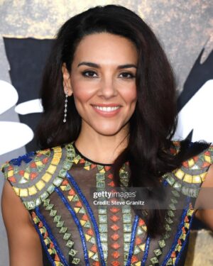 Vanessa Rubio Instagram - Bittersweet? Absolutely! 💛@cobrakaiseries S6 Part 1 Release 💛 Dress: @sebastiangunawanofficial @brooklynprla Jewelry: @martinkatzjewels Styling: @lindamedvenestyling Makeup: @reneeloizmakeup Hair: @stevenmasonlife thank you to my manager @nycstarfire 😘