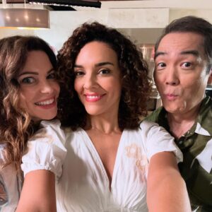Vanessa Rubio Instagram - Cobra Kai babies! 💙🩷💖
