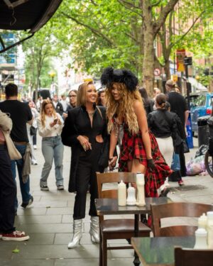 Vanessa Williams Instagram - BTS filming BOP! with @lionbabe