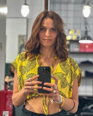 Vera Kolodzig Instagram - Good hair day.
.
.
.
@hairfusionlisboa