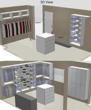 Veronika Dash Instagram - Taking Dream Walk-In Closet off my bucket list ✔️ @modularclosets I am forever grateful for this incredible transformation 💕 Thank you for helping me customize this space into a glam wonderland that is so efficient and helps keep my OCD at bay 😂 #modularclosets #closetorganization #closetsystem #walkincloset