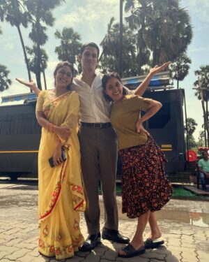 Vijay Varma Instagram - #MirzapurSeason3 becomes @primevideoin ‘s most watched show ever!! 
Sharing some Bumpilaat BTS 
#Mirzapur 
@yehhaimirzapur