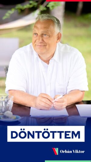 Viktor Orbán Instagram - Tegyünk pontot ennek a végére! 😉