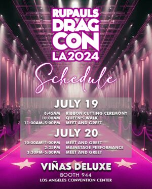 Viñas Deluxe Instagram - Hi mga misis! See you at #DragConLA2024 @rupaulsdragcon !! Come visit me at booth 944 🥰 I have new exciting merch for you guyths!!
show me some love! See yahhhhh 
Can’t wait to meet yuh!