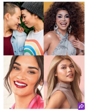 Viñas Deluxe Instagram - Nung bata ako naalala ko sinisingil kami ng kapitbahay namin sa 2 gives na order ng mga ate ko.
So ako Tingin tingin lang ako sa mga borta sa brochures, amoy amoy sa mga pabango at sukat sukat sa mga bra ng mga ate ko galing Avon.

Sinong mag aakala na itong drag queen na ito ay makikita sa avon magazine! Pero wait 
Sa underwear section!!!!

Nung una hesitant ako. Sabi ko bakit ako eh ang taba taba ko, di naman ako babae at di rin ako borta! 

Sabi nila kaya nga gusto ka namin! Just be you!!

Grabe yung freedom na naramdaman ko during this shoot. I felt seen. I felt validated na maganda ako kahit ano pang body shape, form at size ko.
Pati kasarian ko!

Grabe @avonph ! Maraming salamat!!for including me! 

I hope madami itong mabuksang mga pintuan para sa ating mga bading! Labyu!!

Photo by @kitkatpajaro 🥰🥰