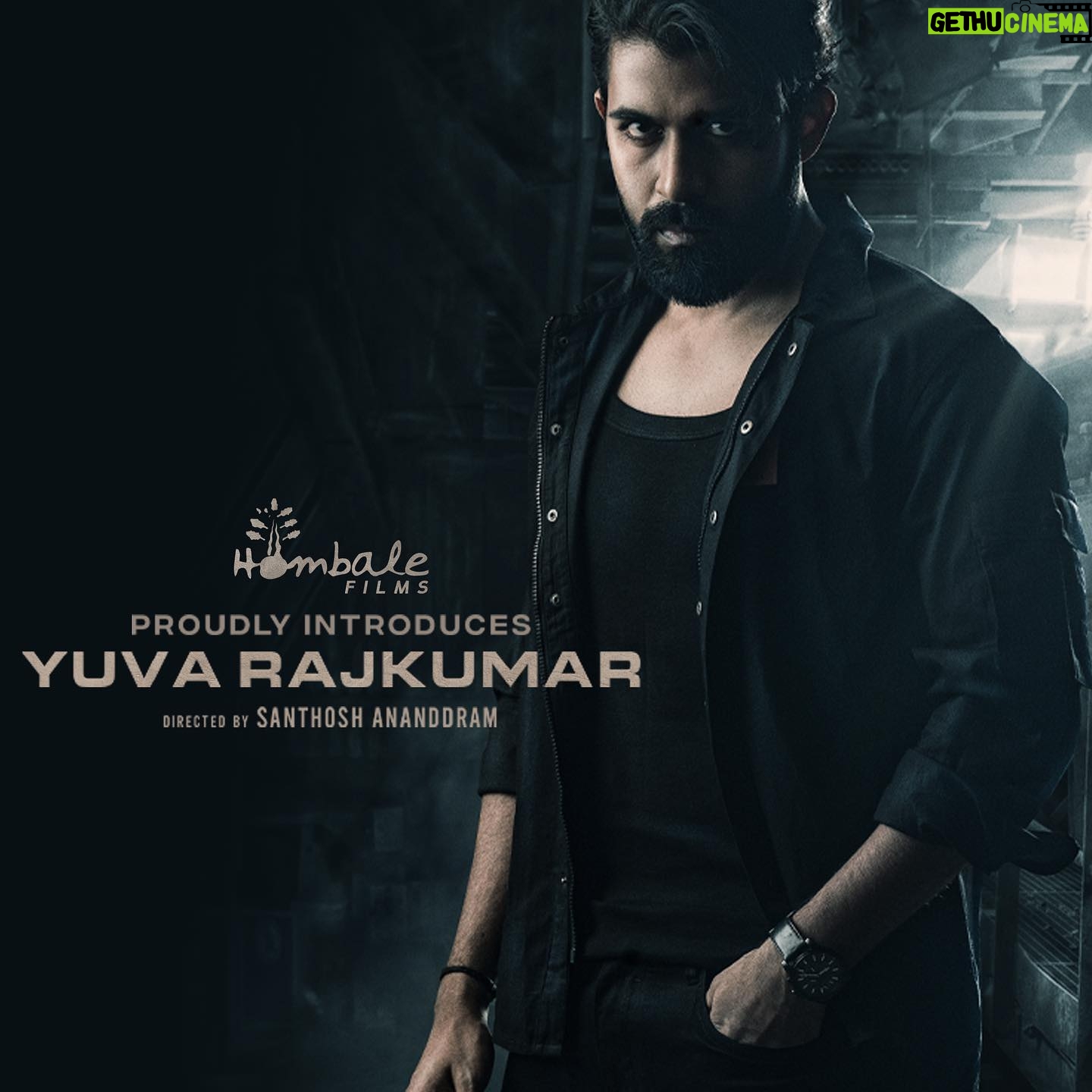 Vinay Rajkumar - 14.2K Likes - ಹೊಸ ಮನರಂಜನೆಯ ಅಧ್ಯಾಯ
ಯುವ ರಾಜಕುಮಾರ್
Happy for the association with @hombalefilms @santhosh_ananddram @yuva_rajkumar
All the best Guru