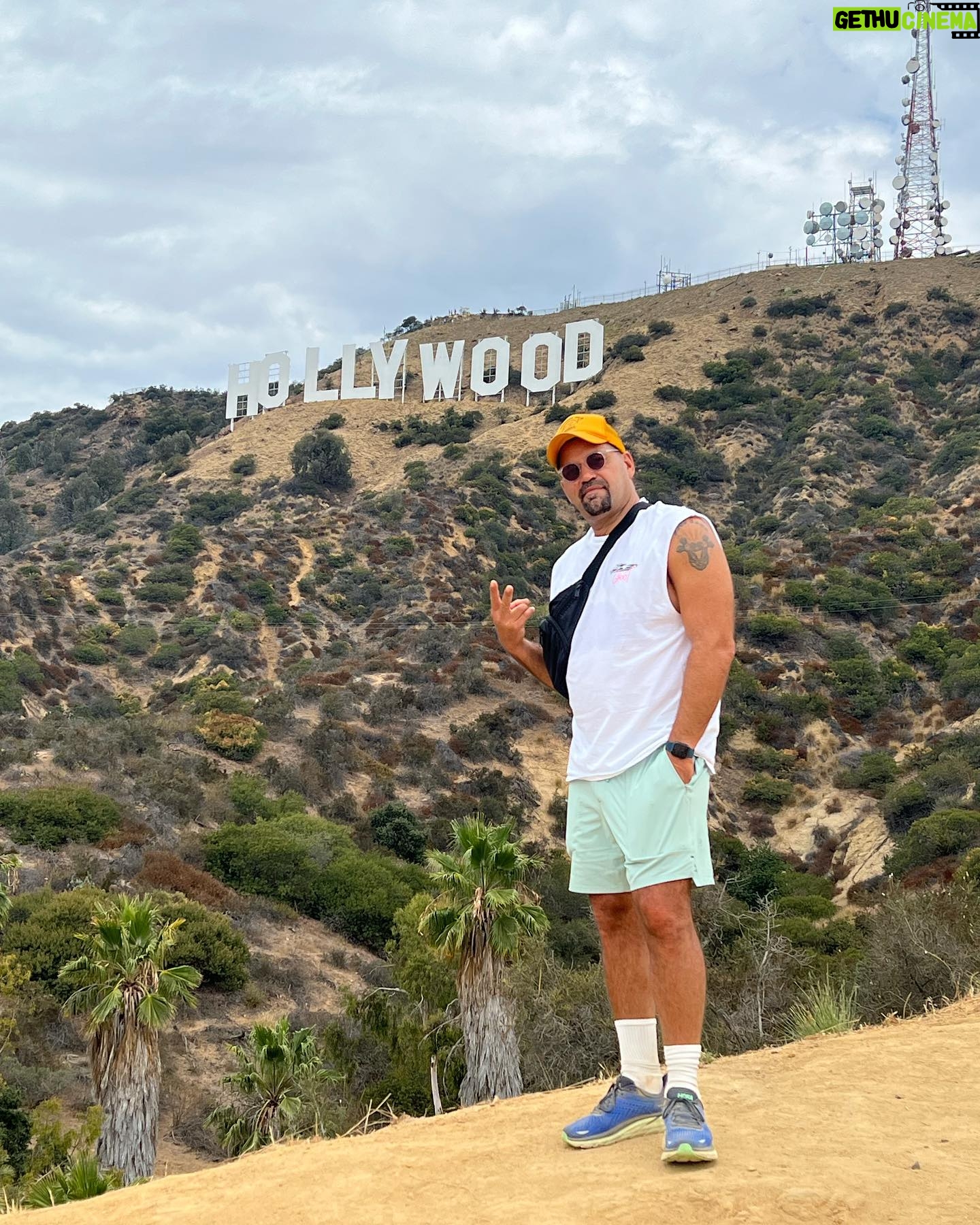Vincent Laresca - 202 Likes - From #queens to #hollywood first time I ever did the hike to signš