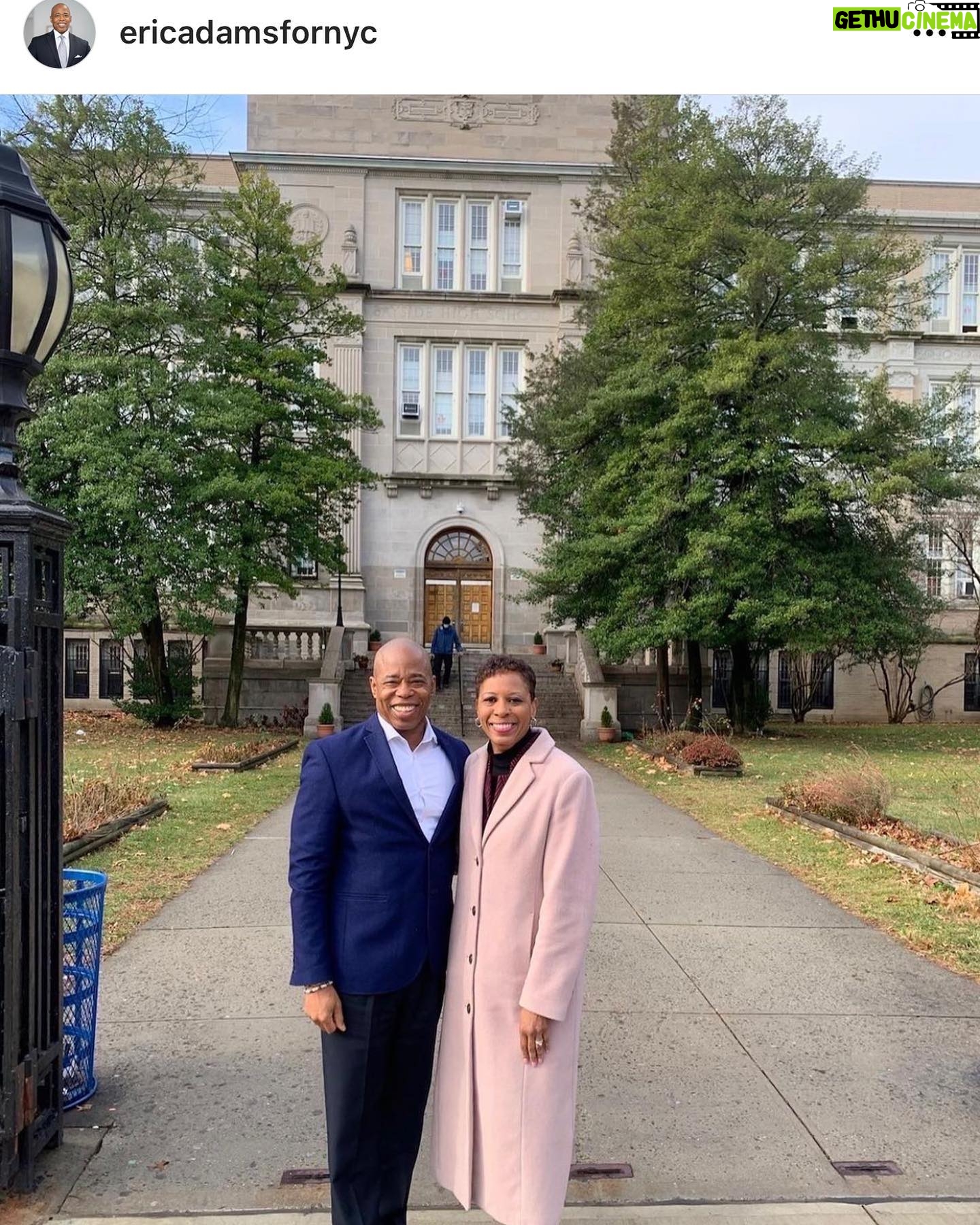 Vincent Laresca - 207 Likes - This made me so happy this morning knowing that the Mayor elect @ericadamsfornyc and NYC Speaker Adrienne Adams went to the same Highschool as myself. It was such a great experience growing up with people from neighborhoods all over #queens. This wasnāt my āzonedā school and I was able to go there cause of a special program they had. I believe this was the case with a lot of kids. Public School education is so important and to have kids from all walks of life under one roof all learning together. To think one day I would be an actor and the future mayor of nyc could come from humble beginnings with a public education from bayside Highschool shows. America greatest country in the world!