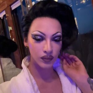 Violet Chachki Instagram - Scandalous orient express train Paris -> Venice @vsoetrain 🚂 so much love to my @jeanpaulgaultier fam and @chipimenendez for a dream trip 💜