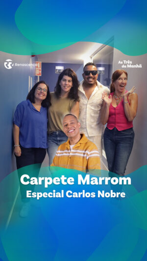 Virgul Instagram - Neste “Carpete Marrom – Especial Carlos Nobre", As Três da Manhã e Virgul comentam a roupa do conhecido rapper Carlão. Ou, como faria mais sentido, do rapper Calção - porque aquela obsessão em mostrar os gémeos e as canelas devia ser estudada.

Veja o vídeo completo em rr.pt ou no Youtube