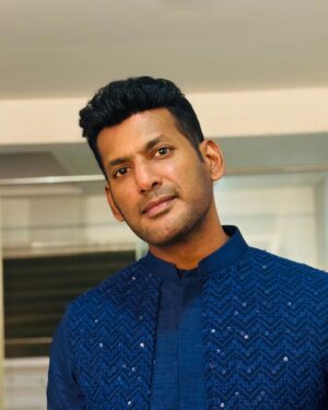 Vishal Instagram - All set for my dearest Arjun sir’s angel, my dearest Aishu and Umapathy’s #Sangeeth. 
Lil jitters but since it's a family one I’ll be fine, I suppose.  #lookgoodfrominside #lookyaself #enjoylife

Outfit @sago_thebridalstudio and Styled by @njsatz