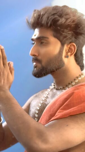 Vishnu Unnikrishnan Instagram - Wait for the Transformation 🙏🏼🔥

#shreenavalkishori #devotional #rama #trending #shreeram