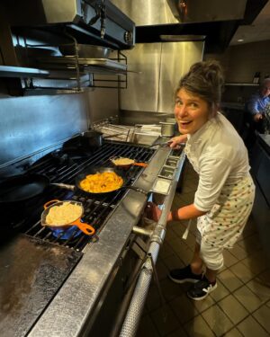 Vivian Howard Instagram - Scenes from last weekend at Kitchen Bar @chefandthefarmer