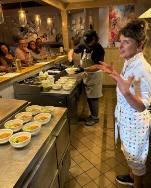Vivian Howard Instagram - Scenes from last weekend at Kitchen Bar @chefandthefarmer