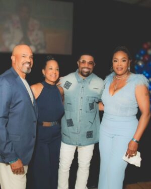 Vivica A. Fox Instagram - GM Dawlings! Well hello there SASSY 60! Had a BLAST celebrating my 60th Bday in my hometown Indpls,Ind Hosted by my boy @Garygthangjohnson This year we decided to do our #LEONATION celebration event at da crib w family & friends! Much LUV to da HANDSOME @justrl 4 ya AWESOME performance! Thanks to AWESOME @therealdougefresh 4 ya Bday luv video! LUVS YA TONS Sis @loveazja & @princessimanjoelle 4 ya bday video! HAPPY BLESSED BIRTHDAY Brotha @marv_fox & Cuzin @aleoslyfe THANKS 4 MY FABULOUS GIFTS FROM MY GUESTS ESPECIALLY @candyicejewelry @zsazsanelson & @litarichardson 4 my beautiful flowers! Rocking @nadinemerabi jumpsuit @Candyicejewelry Makeup @Nadji_@nadjj_symone Hair @bossssprincess #LifeIsGood #GodIsGood #Blessed #Respect #GurlPower #VivicaFoxHair #TeamVivica #TeamFox #MyGrindDontStop #LegitimateCareers #BossMoves #LoveWins #Actress #Producer #Director #Host #Author #FINERWOMANHOOD #NAPTOWNFINEST #SASSYSIXTY #CLASSICBADCHICKS #LEONATION 🔥💙🤍👸🏽🫅🏽🦁🎂🎉🥂🔥