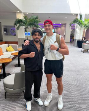 Walid Muhsein Instagram - Fight week in Miami

@misfitsboxing