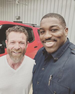 Walt Harris Instagram - What a legend @noahgallowayathlete Thank you… Just two guys that don’t know how to quit! You left me inspired today bro! Onward and forwards! 💯💯💯 #Resiliant #FindYourWhy #LiveWithPurpose