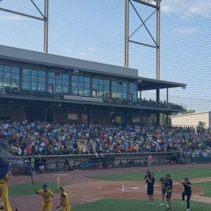 Walt Harris Instagram - What a feeling to see how excited Aylah was to find out she was going to see her favorite team @savbananas123 … Big shout out to my bro @erykanders for the connection and @danny__bananas for coming through! Made my baby girls dream come true! #savannahbananas #PureEntertainment #DanIsTheMan