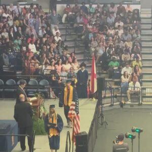 Walt Harris Instagram - You made it son… I’m so proud of the young man you’re becoming! Seems like yesterday me and your mom were dropping you off at kindergarten. Now you’re a high school graduate! Crazy! Just know the journey starts now and dad got your back every step of the way! Congrats fat daddy! Love you! #ClassOf24 #HHS #HHSAlum