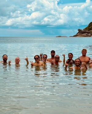 Walton Goggins Instagram - White Lotus day off…this experience is many things… but paramount among them is… it’s a banger of a good time! Joy joy. Thank you @lifebywhite for capturing these moments. 📸🤍🪷
