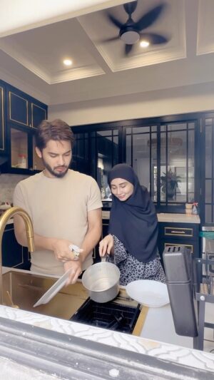 Wawa Zainal Instagram - kerja rumah ni memang lelaki je ke yg kena buat?
