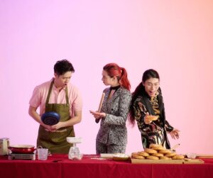 Wego Instagram - 🍩 FAKE IT TILL YOU MAKE IT 🍩
 
Take a peek behind the scenes at some of the fun moments we had filming our music video! 'Fake It Till You Make It' music video OUT NOW - link in bio 😋🎬
. 
(also does anyone know what we're doing in the last photo? 🤔) 
.
. 
#fakeittillyoumakeit #laborday #donut #newmusicvideo #keytar #musicvideo #newtrack #hardwork #dedication #newrelease #musicians #musicianlife #originalmusic #indiemusic #rockingout #celebrate #hardworkers #music #musician #taipei #taiwan