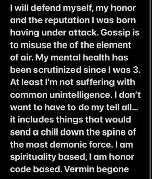 Weston Cage Coppola Instagram - My sacred circle and sacrosanct tribe,

I am officially on Instagram posting hiatus for a little while. Nothing extreme. I love you all. I am handling some scripts of mine and focused on health and wellness. 

Everything is going to be okay and everyone is going to be okay. The little boy who was born heartbroken shall rise now… as dark as I may appear to some… I am the light. Cruelty broke my heart when I saw how cruel humanity can be and I won’t let the real light and innocence of this world be hurt anymore... I am not going to be crucified this time around. I am the hammer wielding son/sun. Stop blaming Mother Earth or saying “this world is scary place”. 

It’s people who are being disgusting not the holy organism we live on. 

Let it be known….. (I can smell every little screenshot) 

It is an incontrovertible fact that I am no stranger to opposition and controversy. My goal for the world is to lead us to another renaissance and to bring you endless sacred art. I will remain focused on this and the missions the gods encoded in me. The digital approximation of me isn’t fully accurate. Parasitic people of mankind have devised quite a campaign and it will be inhaled by God and Goddess wrath and the Leviathan as well. I don’t just defend the little boy that was born heartbroken and in search for true love, stability, family and marriage. I defend my tribe. My first word was “light” and I will always protect the light from cruelty. 

 I was born out of wedlock but I will be remembered as marriage itself as I will have all spirituality, science and art marry each other again in a way that starts the next evolution of humanity. 

Phenomena and miracles await. I am not the only anomaly in these woods. 

How much does my opposition value peace? Everyone’s peace is worth it. 

I pray for a PAX ROMANA for my beloved. I pray that you’ll all receive peace, love and happiness. As for my enemies…. No prayers go for prey in war. 

I am married to my art and my soulmate will come to me. 

Blessed be to those on my side. As for my foes… Do not make things worse. I have a voice and mine is very loud and very populated. 

See you outside of Instagram. Catharsis is my job