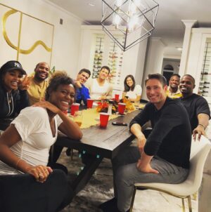 Whit Johnson Instagram - Love every second with my work family ❤️! Extended hour gathering with weekend team was everything I needed. Face still hurts from laughing🤣. @goodmorningamerica