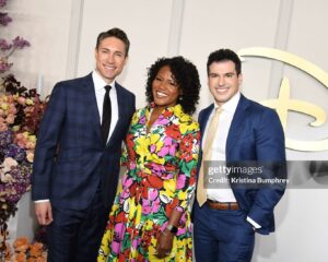 Whit Johnson Instagram - Oh, there were cameras at the Disney Upfront? We hadn’t noticed. 😎 @goodmorningamerica #DisneyUpfront