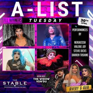 Widow Von'Du Instagram - BUCKIN’… BUCKIN’ like a mechanical 🐂 I’ll be BUCKIN’ and boot scootin’ at @stablepvd on April 30th. Check the A-List Team and get your tickets!
.
.
.
.
#dragrace  #thewidowvondu #rupaulsdragrace #rpdr12 #drag #dragqueen #missouri #gayboy #gaylife #lgbtqiaplus #icon #travel #thedragbible #artistsoninstagram #instagay #blackgirlmagic #worldofwonder #wow #vh1 #mtv #dragartist #beyonce #providencerhodeisland #providence #rhodeisland