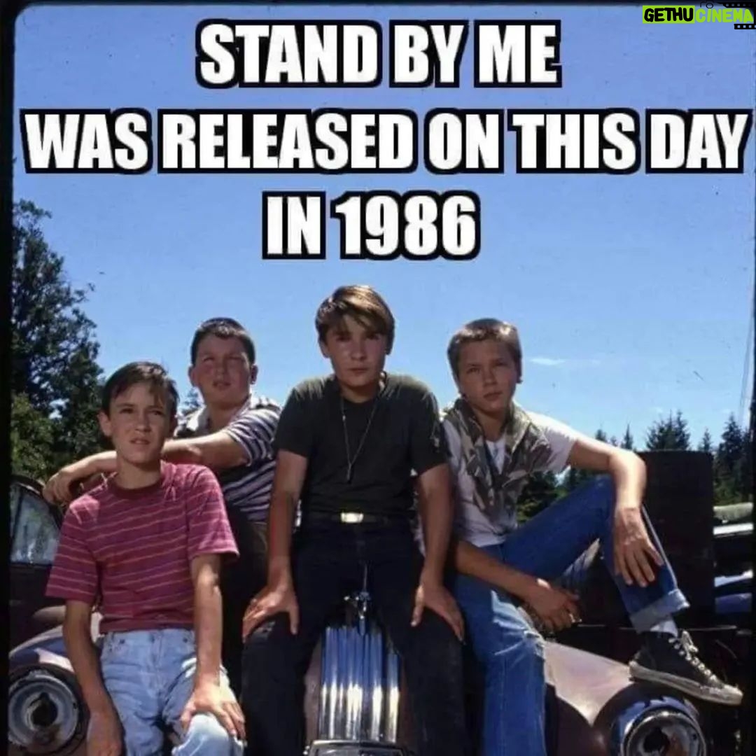 Wil Wheaton - 31.2K Likes - I was never in another movie, later on in life, like the one I was in when I was 12.
EDIT: Anne just told me this is off by one day. Stand By Me came out on August 8th, which is also her birthday. She remembers, because she saw it on opening day, for her birthday. Woah.