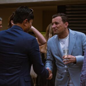 Will Buxton Instagram - Fabulous night earlier this week celebrating the first viewing of a project I was honoured to work on last year, documenting the incredible life of Alfonso de Portago. 

A total joy to finally work with Charlotte Fantelli and her amazing team, and the end product is something I can’t wait for everyone to see. 

With huge thanks to the magnificent Beaulieu Motor Museum for hosting

📸 @andyhornbyportraits 

@brandedstudios @cfantelli @national_motor_museum

👔 @eleventy_milano 👟 @axelarigato 
V’s suit @hollandcooperclothing