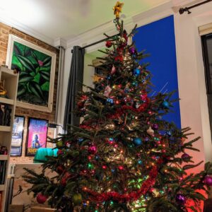 Will Roland Instagram - Happy Holidays Y'all! (that's it, that's the post. Mostly bragging about this yuuge tree).